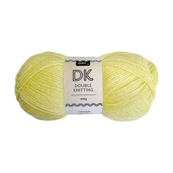 Makr DK 8ply Crochet & Knitting Yarn, Butter- 100g Acrylic Yarn