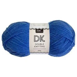 Makr DK 8ply Crochet & Knitting Yarn, Cornflower- 100g Acrylic Yarn