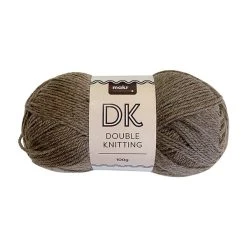Makr DK 8ply Crochet & Knitting Yarn, Marle Bear- 100g Acrylic Yarn