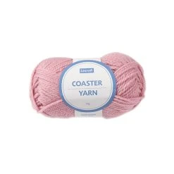 Lincraft Coaster Crochet & Knitting Yarn, Blush- 50g Wool Alpaca Blend Yarn