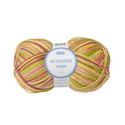 Lincraft Double DK Crochet & Knitting Yarn, Pastel Mix- 200g Acrylic Yarn