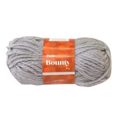 Ficio Bounty Crochet & Knitting Yarn, Sterling- 50g Wool Acrylic Alpaca Blend Yarn