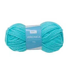 Makr Veronica Crochet & Knitting Yarn, Icy Blue- 100g Acrylic Yarn