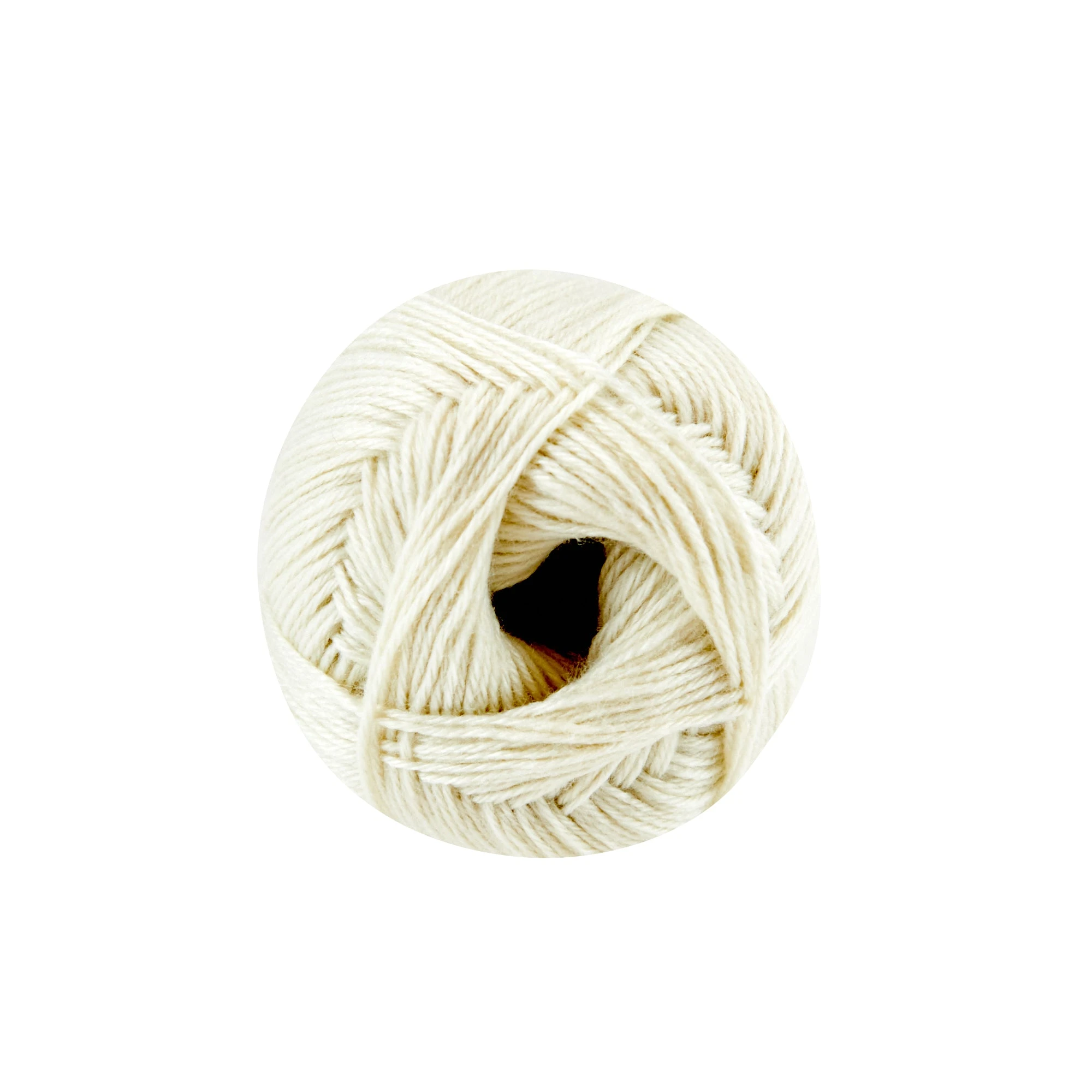 Makr Baby Soft Crochet & Knitting Yarn 4ply, Ivory- 100g Acrylic Nylon Blend Yarn - Image 2