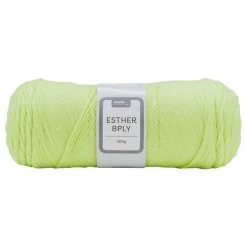 Makr Esther 8ply Crochet & Knitting Yarn, Mint- 200g Polyester Yarn