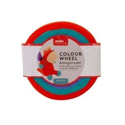 Makr Colour Wheel Amigurumi Crochet & Knitting Yarn, Dragon- 100g Acrylic Yarn