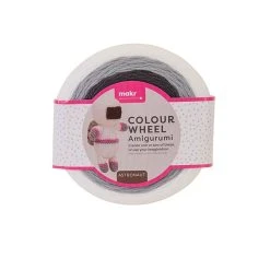 Makr Colour Wheel Amigurumi Crochet & Knitting Yarn, Astronaut- 100g Acrylic Yarn