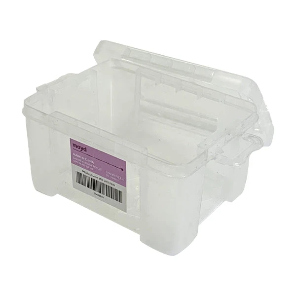 Mayd Mini Box w/ Lid - Clear Mayd Mini Box W/ Lid - Clear -Lincraft shop 30453890 8133c7d4 a54a 45f8 abb2 c61d042d2cd8