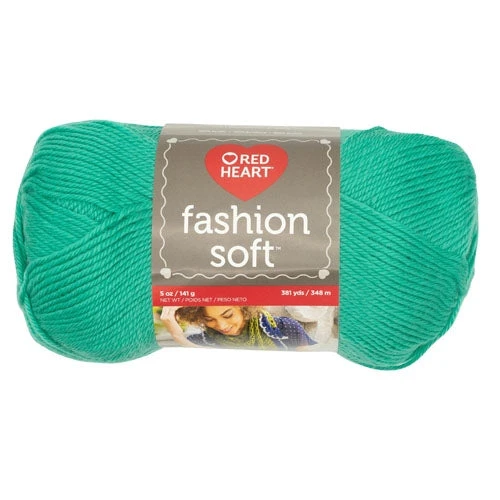 Red Heart Fashion Soft Crochet & Knitting Yarn, Atlantis- 141g Acrylic Yarn