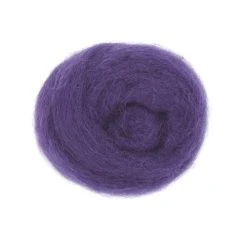 Lincraft Roving - Dark Purple - 10g