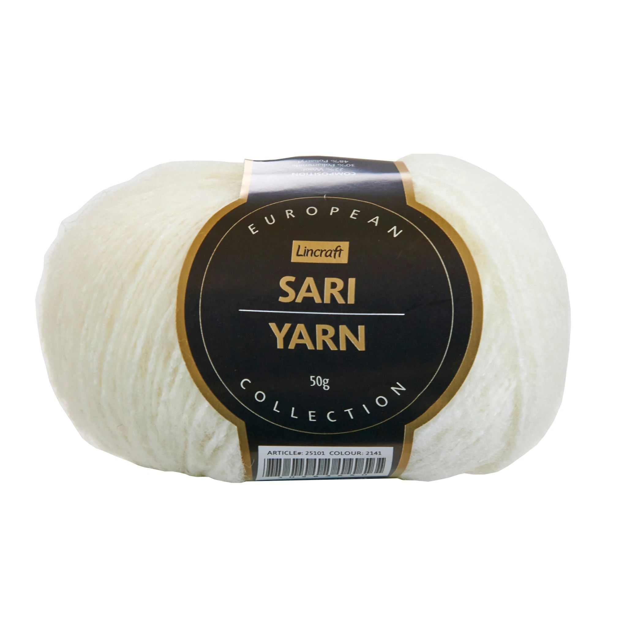 Lincraft European Collection Sari Crochet & Knitting Yarn, Col 2141- 50g