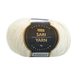 Lincraft European Collection Sari Crochet & Knitting Yarn, Col 19501- 50g
