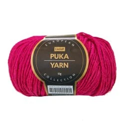 European Collection Puka Crochet & Knitting Yarn, Col 91041- 50g
