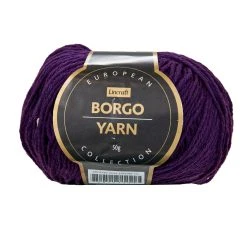 Lincraft European Collection Borgo Crochet & Knitting Yarn, Col 772- 50g