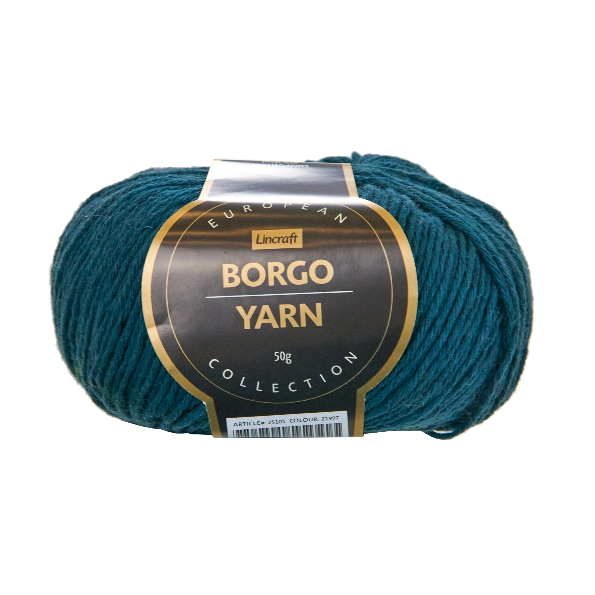 Lincraft European Collection Borgo Crochet & Knitting Yarn, Col 21997- 50g