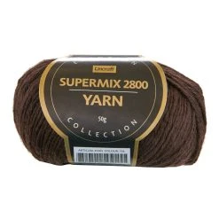 Lincraft European Collection Supermix 2800 Crochet & Knitting Yarn, Col 736- 50g