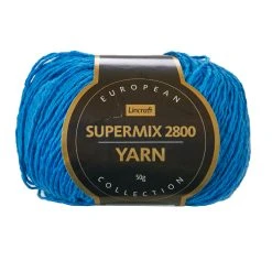 Lincraft European Collection Supermix 2800 Crochet & Knitting Yarn, Col 186- 50g