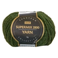 Lincraft European Collection Supermix 2800 Crochet & Knitting Yarn, Col 184- 50g