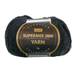 Lincraft European Collection Supermix 2800 Crochet & Knitting Yarn, Col 601- 50g