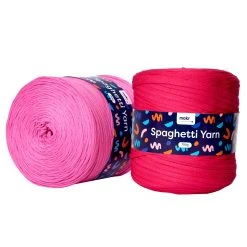 Makr Spaghetti Crochet & Knitting Yarn, Shades Of Pink- 750g
