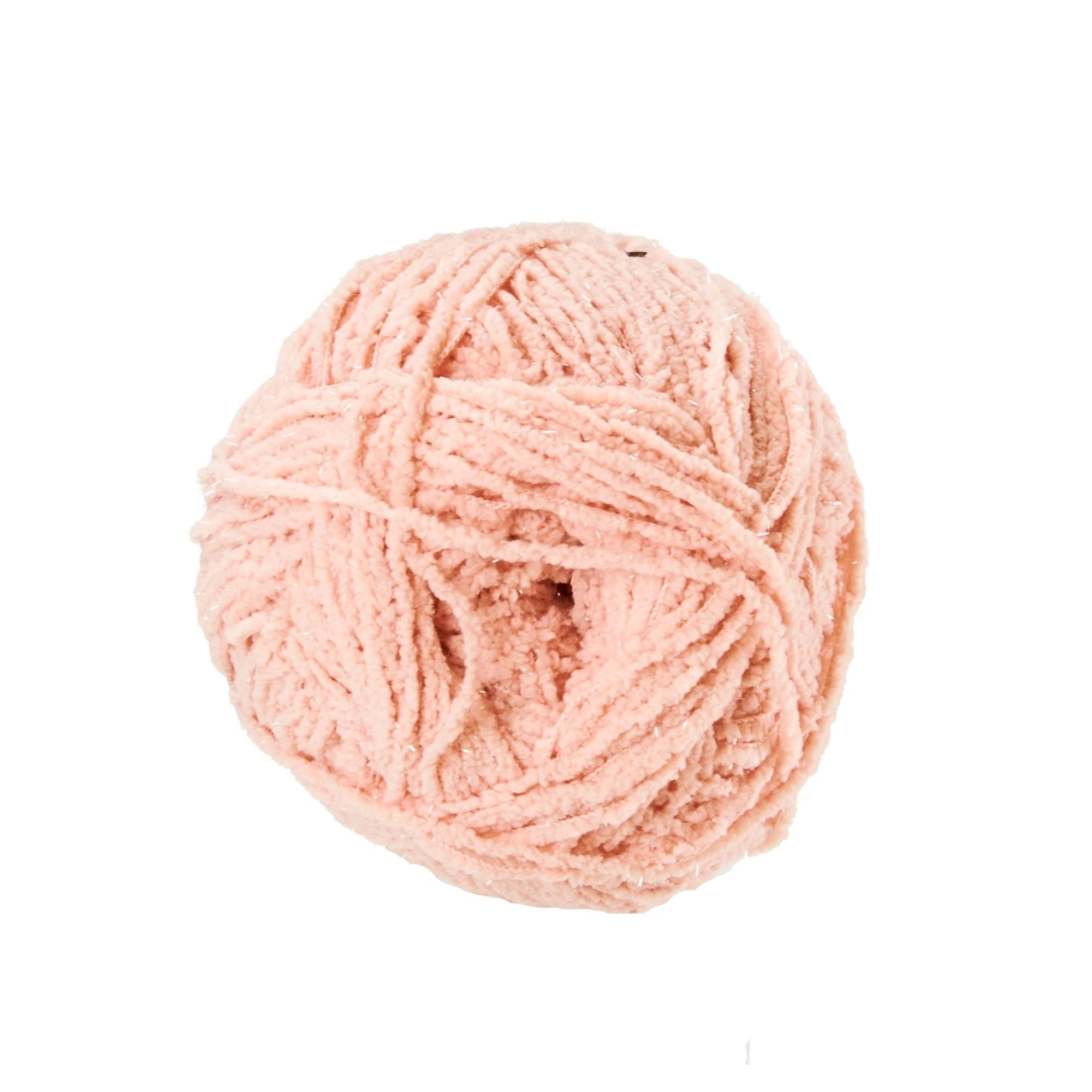 Makr Spirit Glitter Crochet & Knitting Yarn, Dusty Pink-170g - Image 2