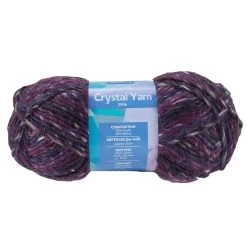 Makr Crystal Crochet & Knitting Yarn, Purple- 250g