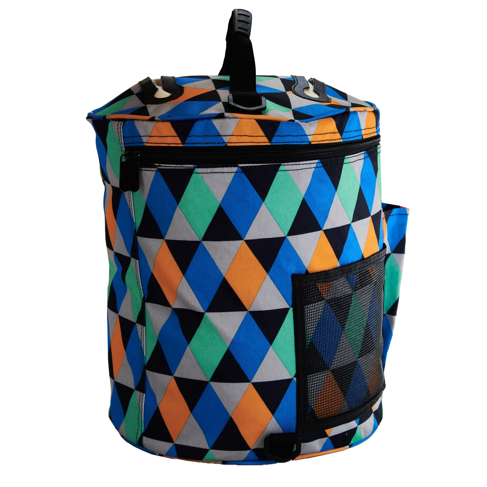 Lincraft Knitting Storage Bag, Geometric- 28x28x33cm - Image 2