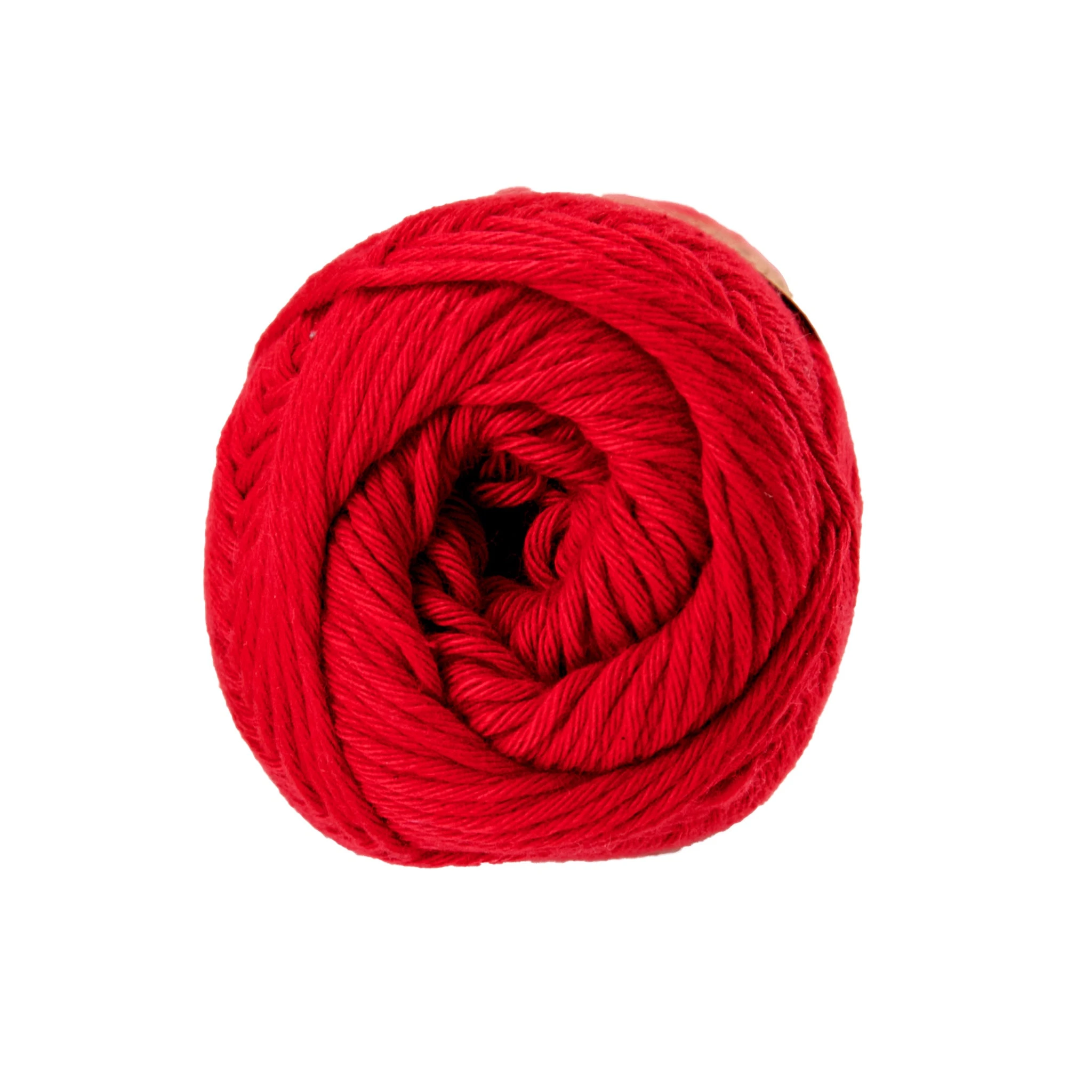 Makr Organic Cotton Crochet & Knitting Yarn, Red- 100g Cotton Yarn - Image 2