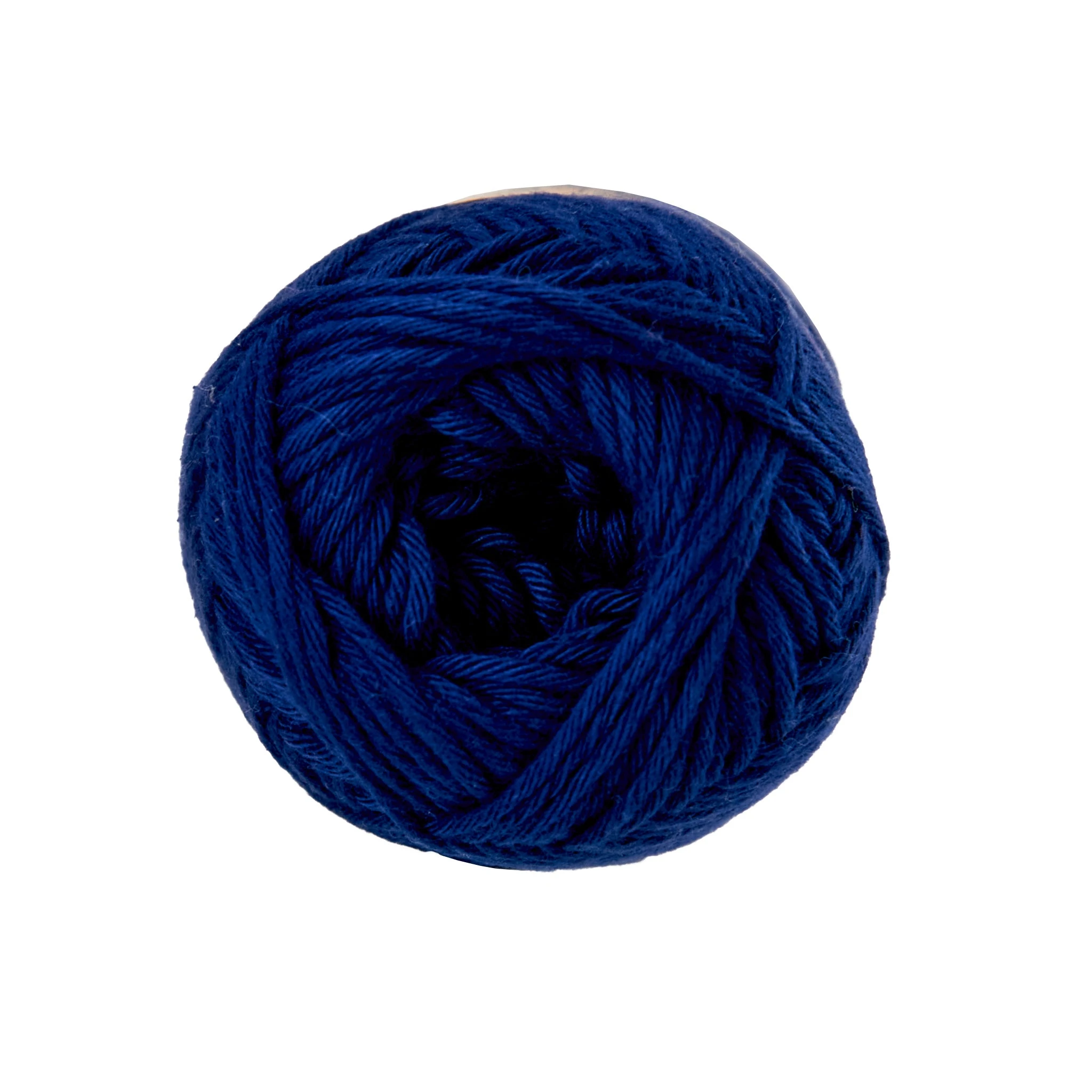 Makr Organic Cotton Crochet & Knitting Yarn, Navy- 100g Cotton Yarn - Image 2