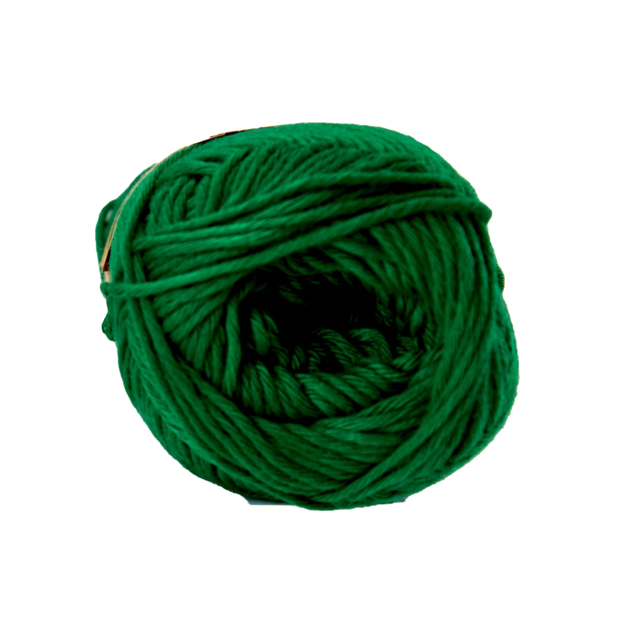 Makr Organic Cotton Crochet & Knitting Yarn, Bottle Green- 100g Cotton Yarn - Image 2
