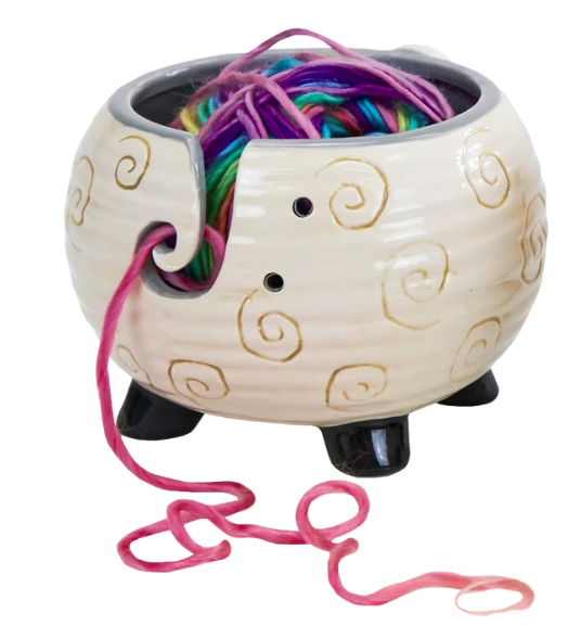 Lincraft Ceramic Yarn Bowl, Sheep - Image 2