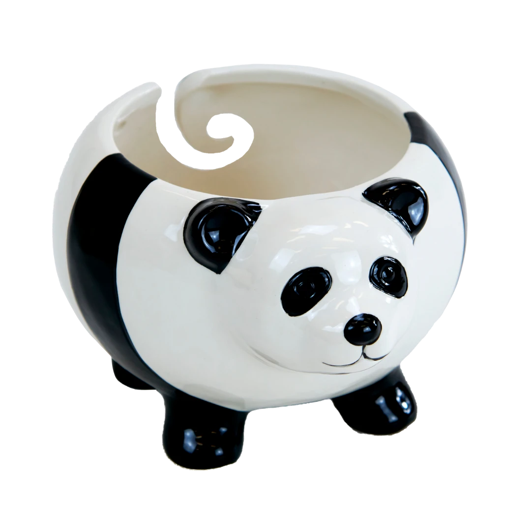 Lincraft Ceramic Yarn Bowl, Panda