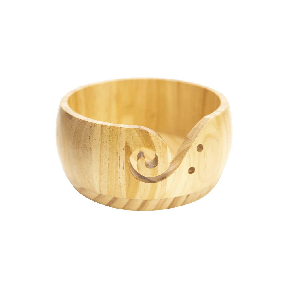 Makr Wooden Yarn Bowl, Nature