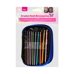 Makr Crochet Needle Multi Colour Pack, Blue
