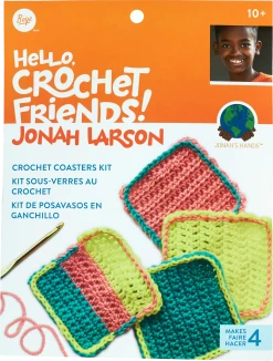 Boye Jonah Crochet Friend Kit, Coaster