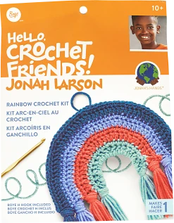 Boye Jonah Crochet Rainbow Kit, Wall Hanging