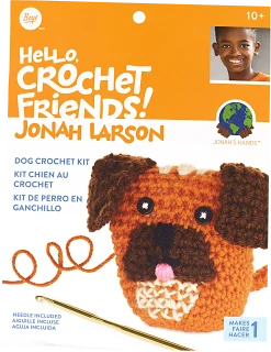 Boye Jonah Crochet Friend Kit, Dog