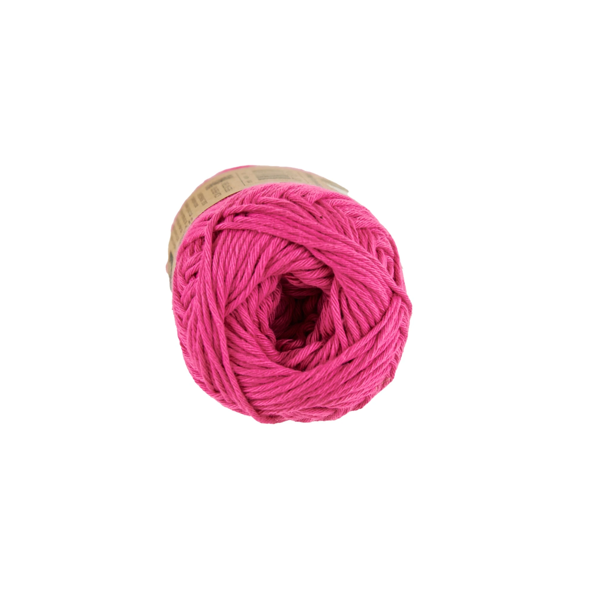 Makr Organic Cotton Crochet & Knitting Yarn, Magenta- 100g Cotton Yarn - Image 2