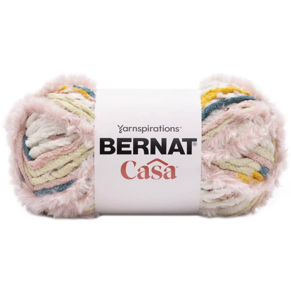 Bernat Casa Crochet & Knitting Yarn, Rose- 225g Polyester Acrylic Yarn Bernat Casa Crochet & Knitting Yarn, Rose- 225g Polyester Acrylic Yarn -Lincraft shop 30723290 1
