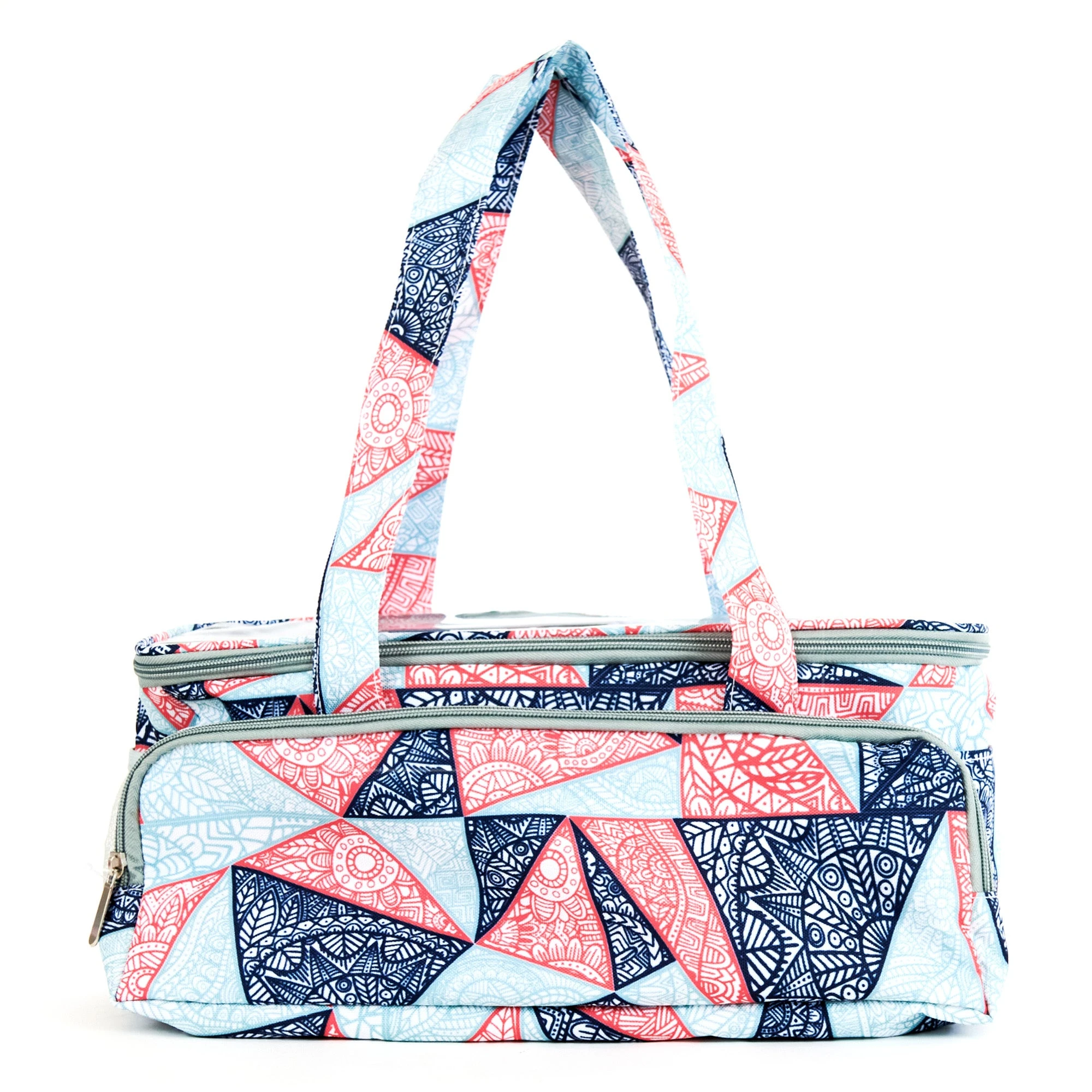 Makr Knitting Storage Bag Ultimate, Patch Work- 38x19x18cm