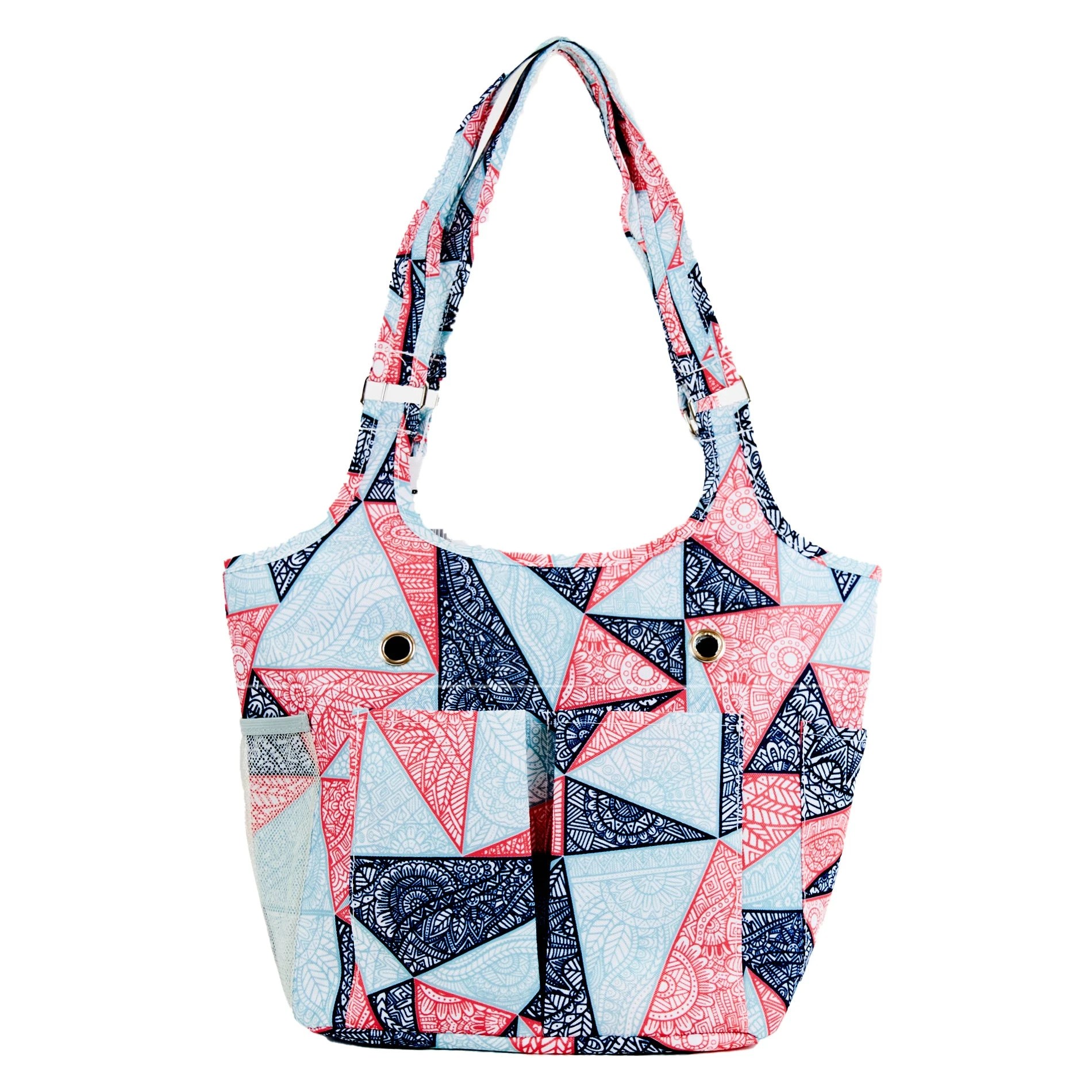 Makr Knitting Storage Bag Ultimate, Patch Work- 26x17x27cm