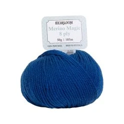 Heirloom Merino Magic 8ply Crochet & Knitting Yarn, Fjord- 50g Wool Yarn