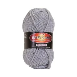 Heirloom Easy Care 12ply Crochet & Knitting Yarn, Silver- 50g Wool Yarn