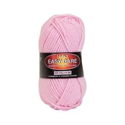 Heirloom Easy Care 12ply Crochet & Knitting Yarn, Rosebud- 50g Wool Yarn