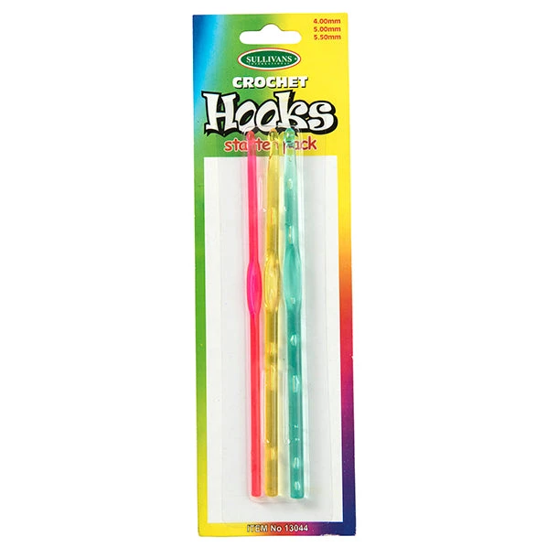 Sullivans Crochet Hooks Starter Pack Of 3- Small