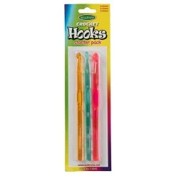 Sullivans Crochet Hooks Starter Pack Of 3- Medium
