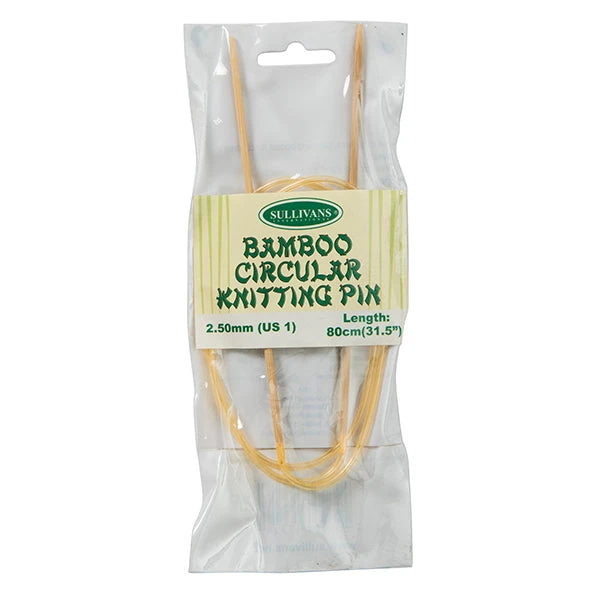 Sullivans Circular Bamboo Needles 80cm - Image 4