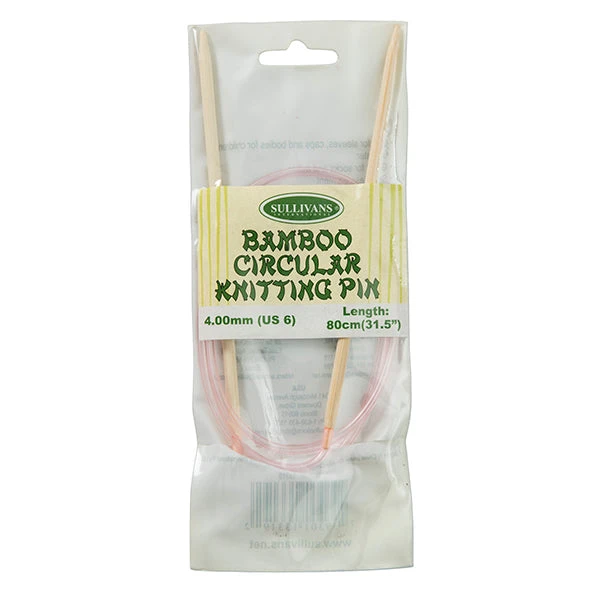 Sullivans Circular Bamboo Needles 80cm - Image 10