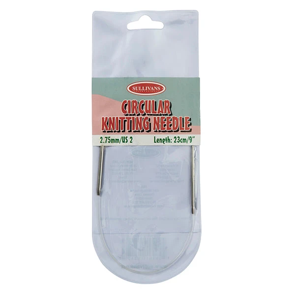 Sullivans Circular Knitting Needles 23cm - Image 2