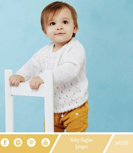 Makr Baby Soft Crochet & Knitting Yarn 4ply, Ivory- 100g Acrylic Nylon Blend Yarn - Image 3